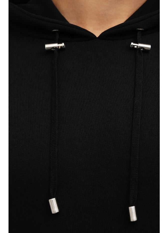 Balmain Sweatshirts Black Man