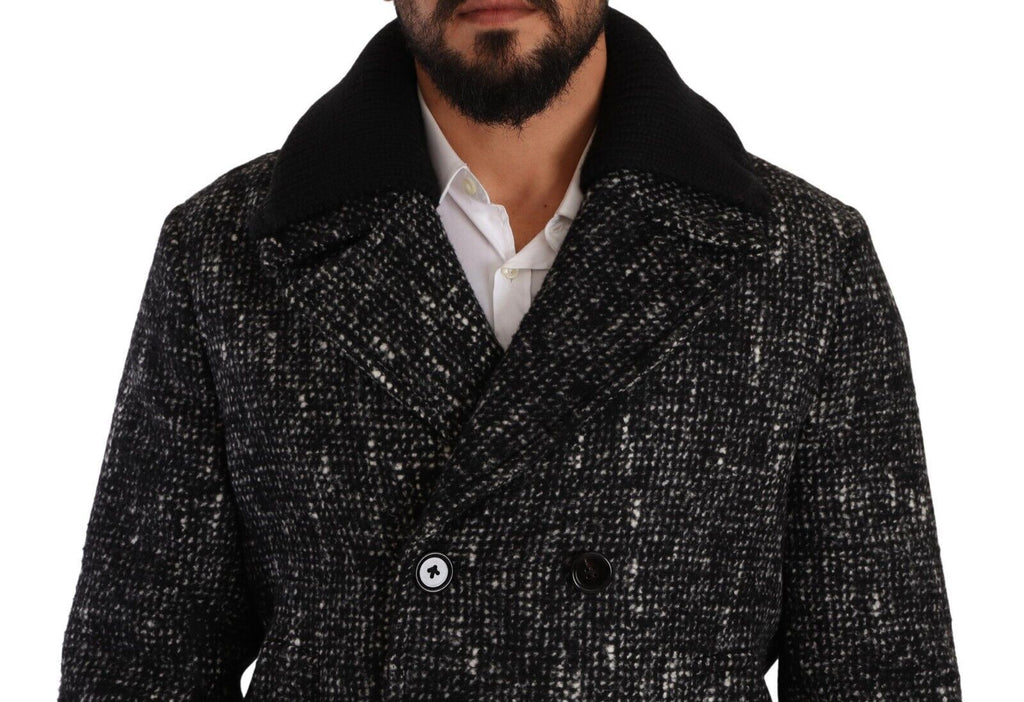 Dolce &amp; Gabbana Schicker zweireihiger Mantel aus Wollmischung