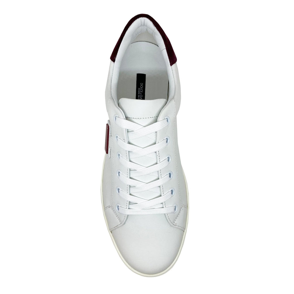 Dolce & Gabbana Logo Leather Sneakers