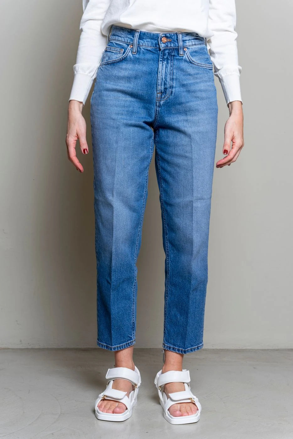 Don The Fuller Denim Jeans Blue Woman