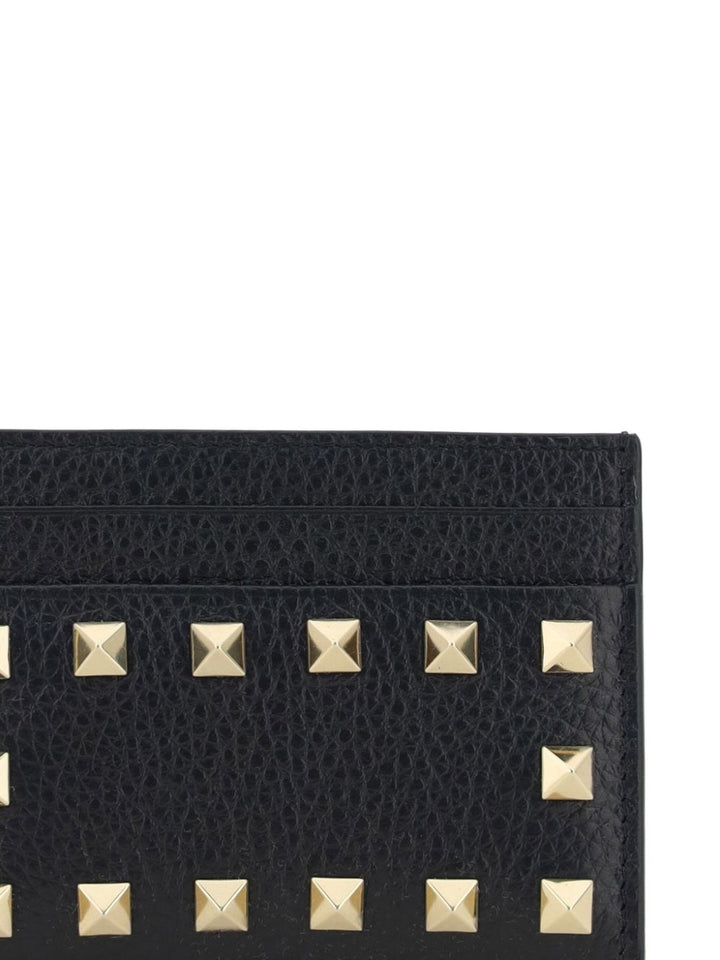 Valentino Garavani Valentino Garavani Rockstud leather card case