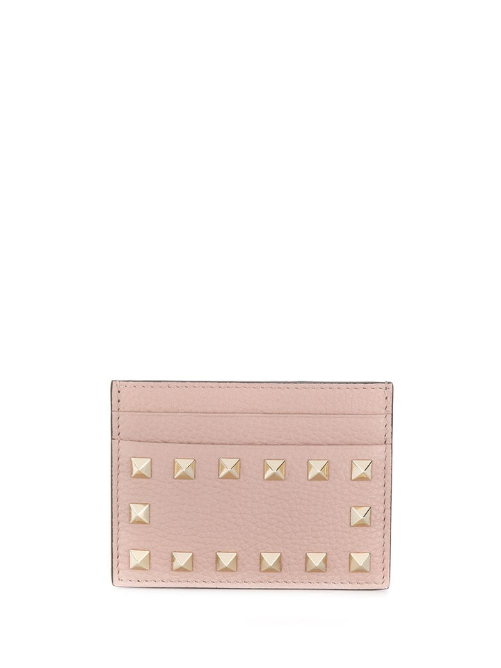 Valentino Garavani Valentino Garavani Rockstud leather card case