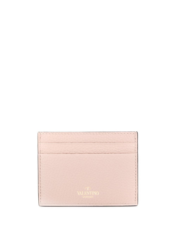 Valentino Garavani Valentino Garavani Rockstud leather card case