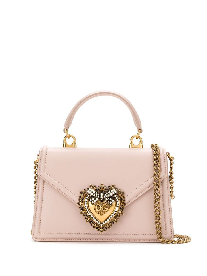 Dolce & Gabbana Dolce & Gabbana Small Devotion bag in smooth calfskin