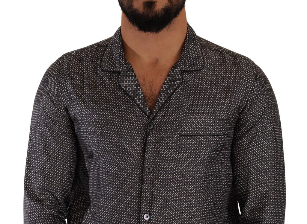 Dolce &amp; Gabbana Elegantes Button-Down-Hemd aus Seide