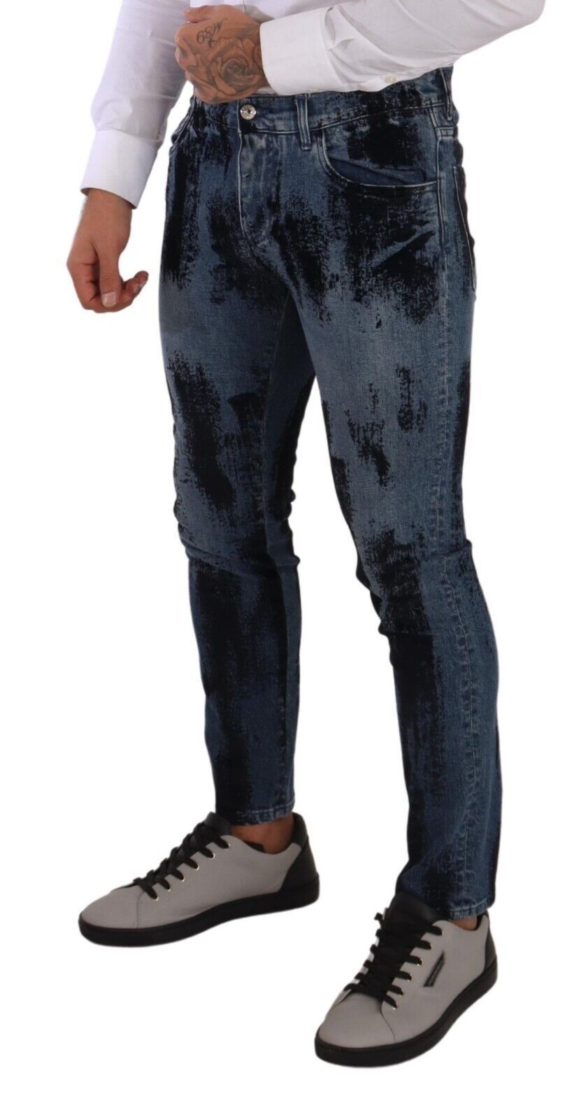 Dolce &amp; Gabbana – Skinny-Jeans im Slim-Fit aus italienischem Designerstoff