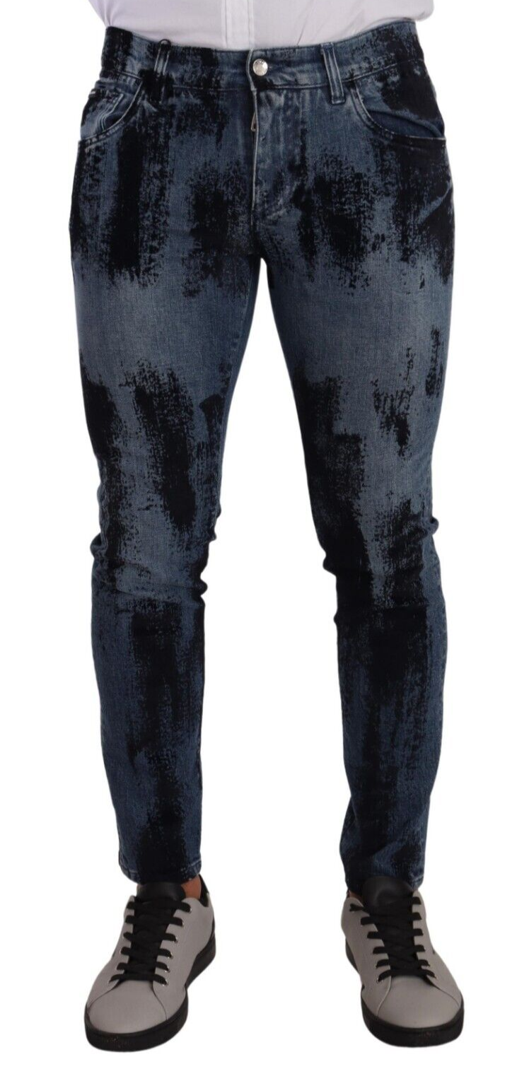 Dolce &amp; Gabbana – Skinny-Jeans im Slim-Fit aus italienischem Designerstoff