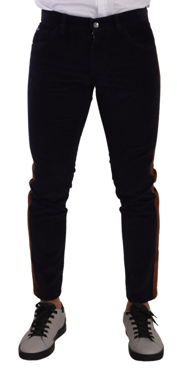Dolce &amp; Gabbana Eleganter Slim Fit Denim für den modernen Mann