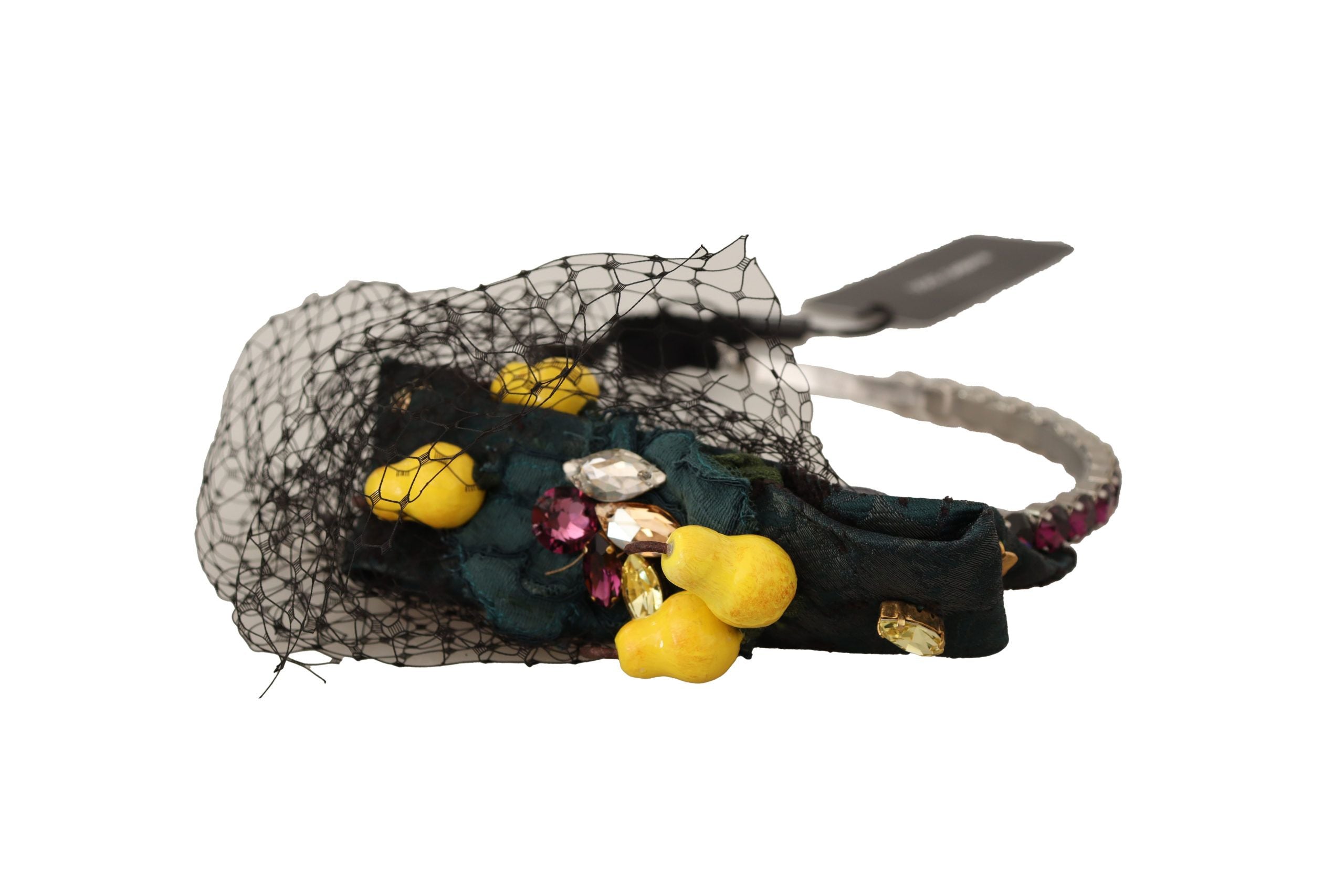 Dolce &amp; Gabbana Charmantes sizilianisches Zitronen-Kristall-Stirnband