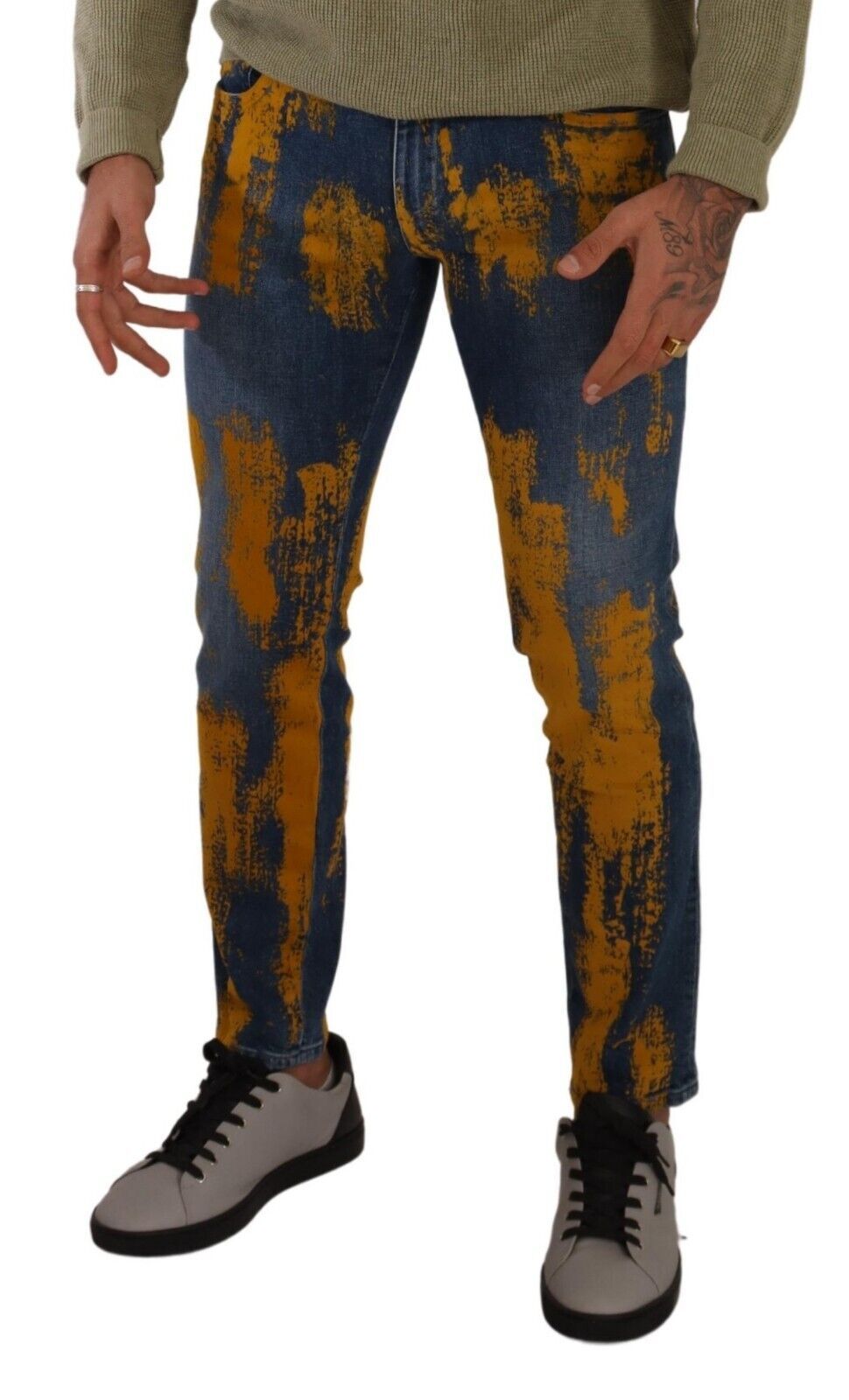 Dolce &amp; Gabbana Slim Fit Stretch-Jeans
