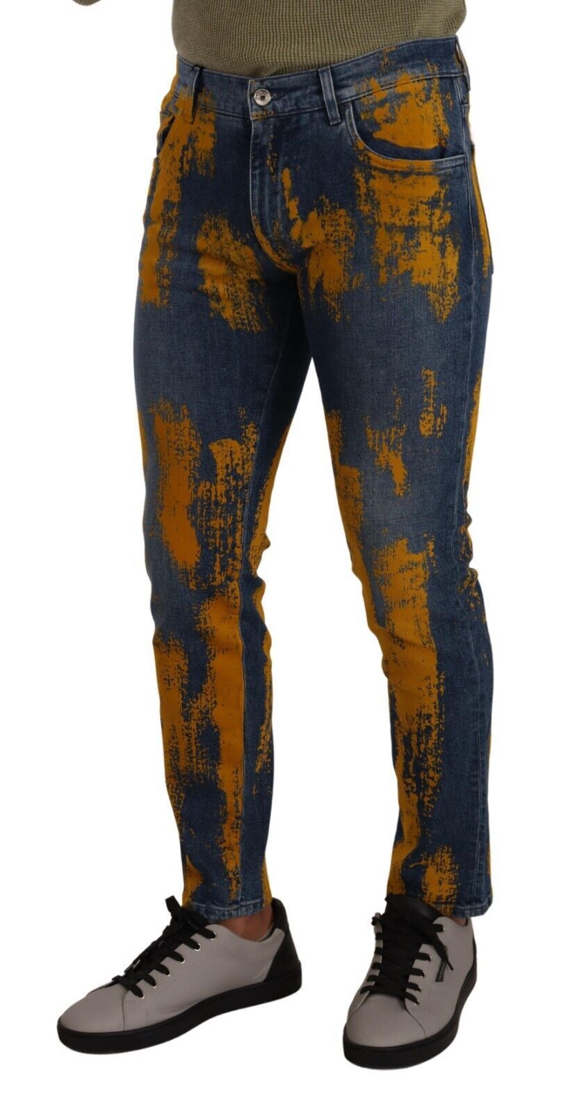 Dolce &amp; Gabbana Slim Fit Stretch-Jeans