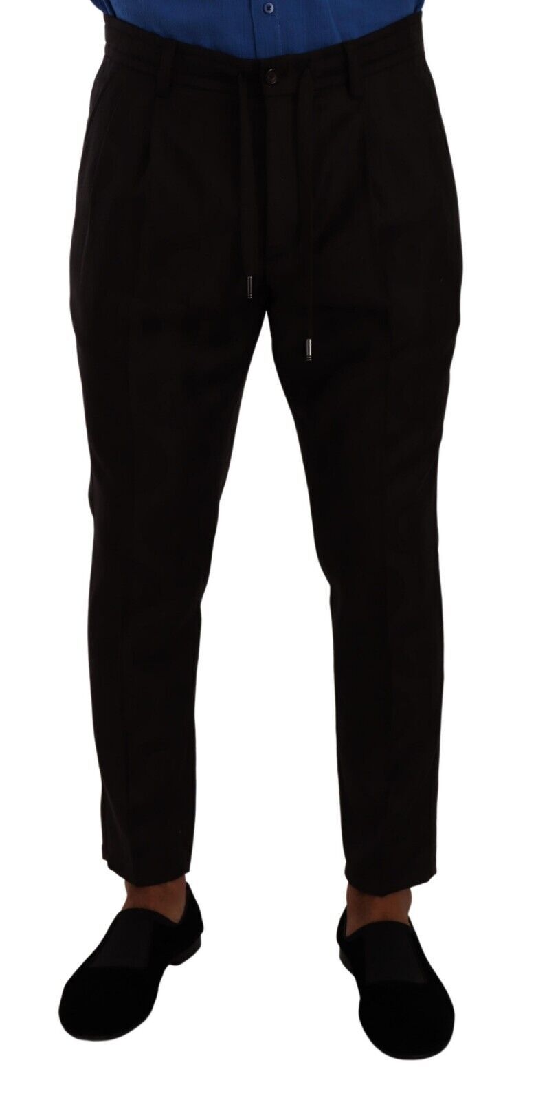 Dolce &amp; Gabbana – Elegante Jogginghose aus Wolle in Burgunderrot