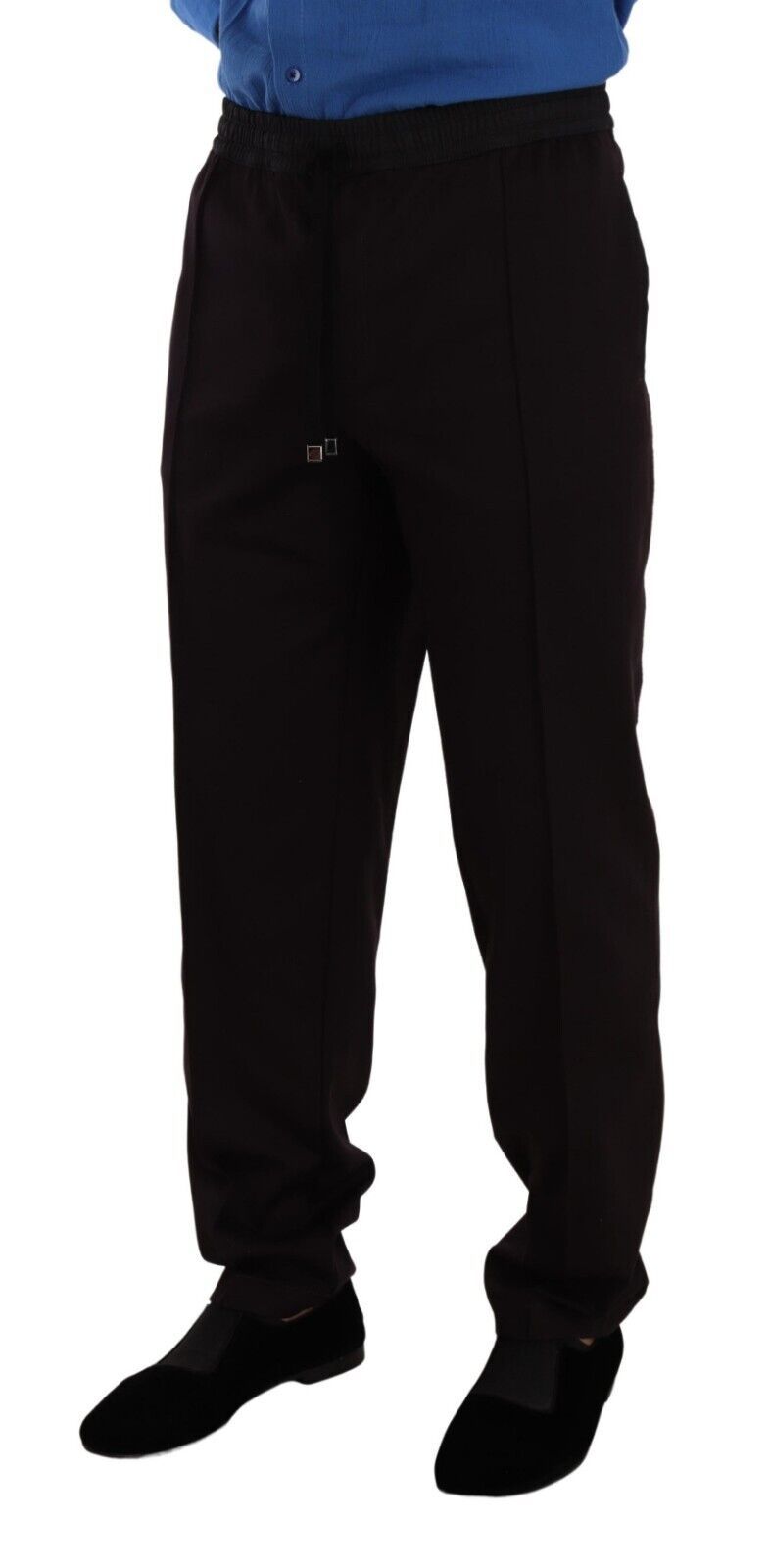 Dolce &amp; Gabbana Elegante Jogginghose aus Baumwolle in Burgunderrot