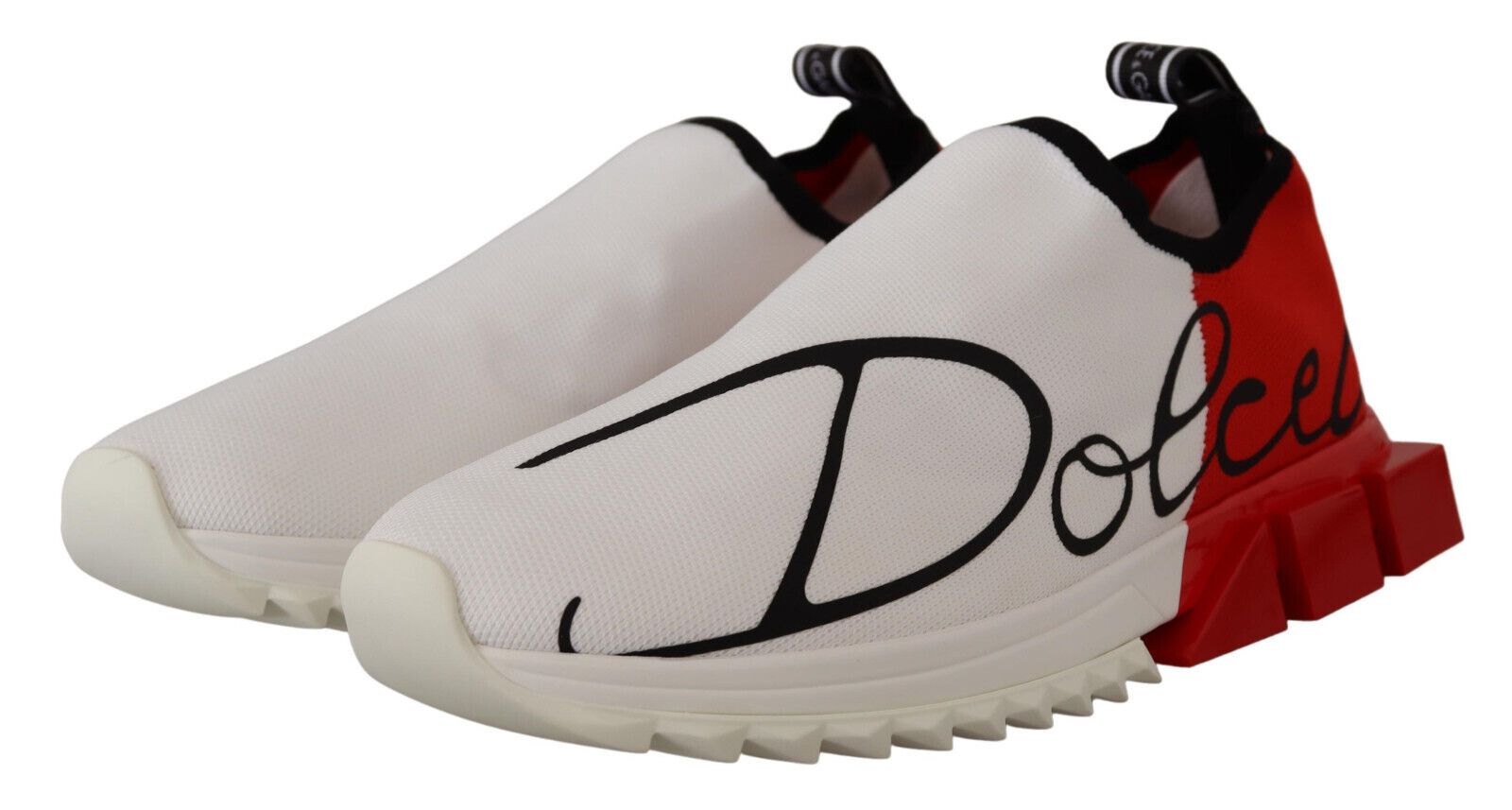 Dolce &amp; Gabbana Elegante Sorrento Sneakers in Weiß