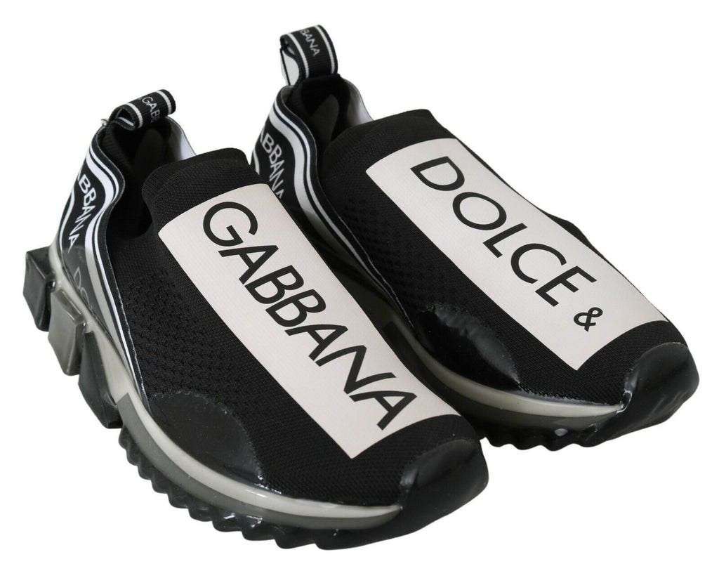 Dolce &amp; Gabbana Dapper Schwarze Casual Sport Sneakers