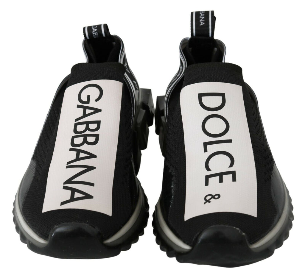 Dolce &amp; Gabbana Dapper Schwarze Casual Sport Sneakers