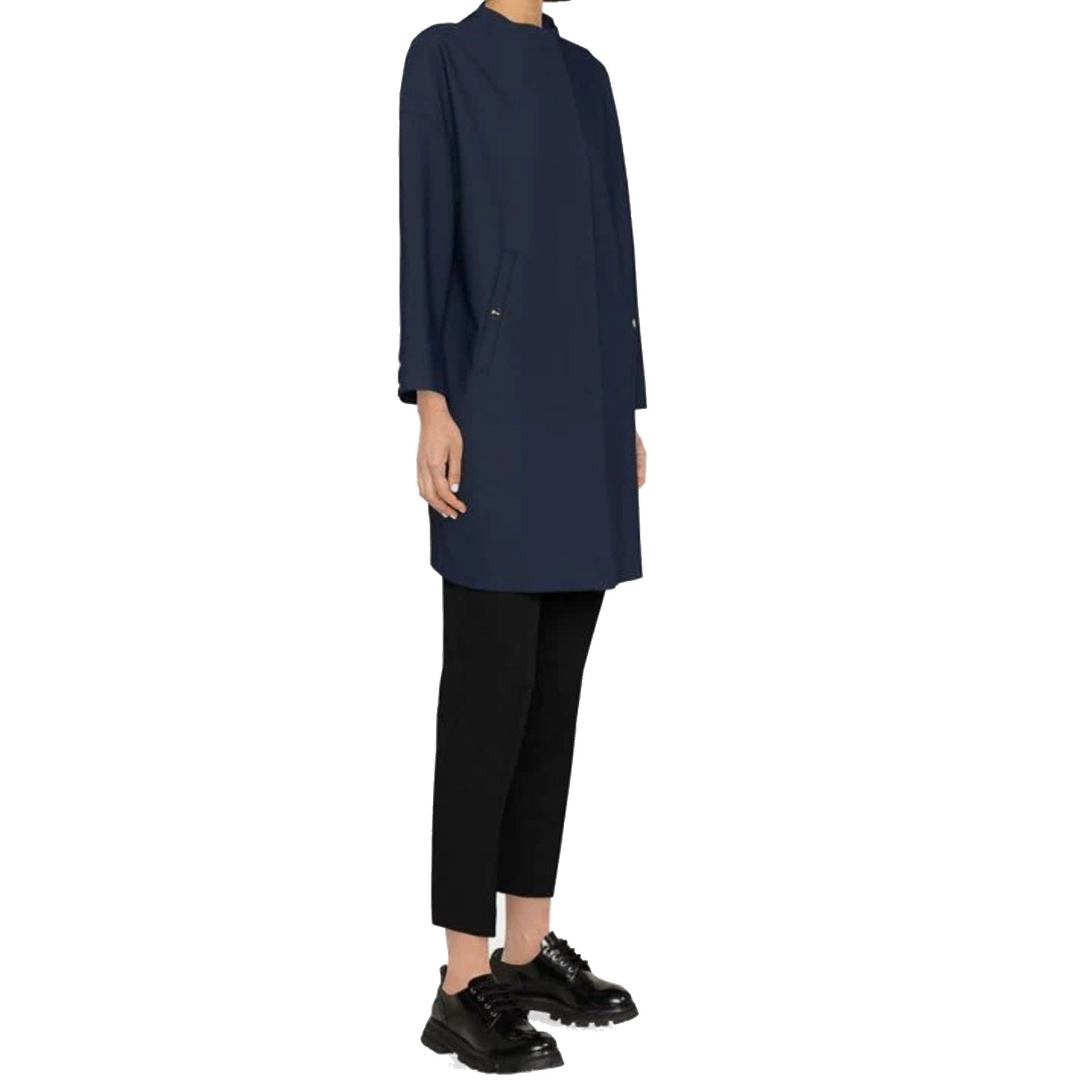 Herno Concealed-Fastening Coat – Siebentaschen