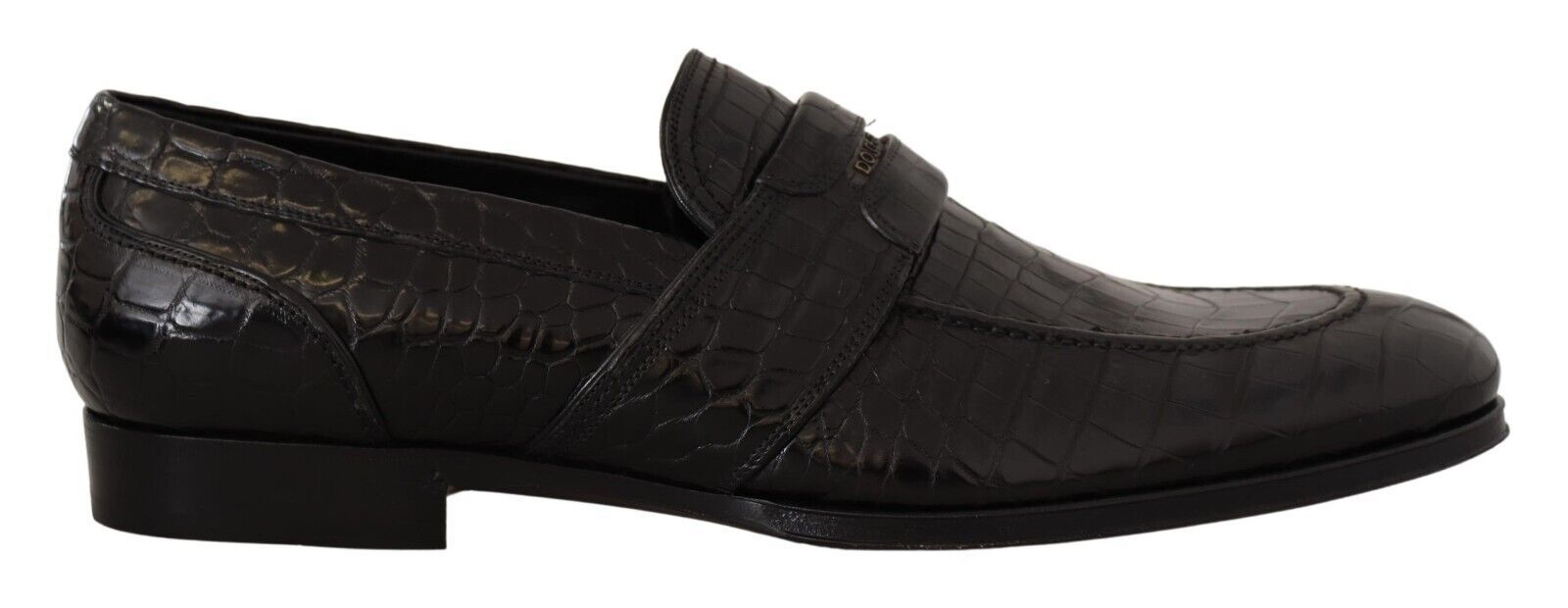 Dolce &amp; Gabbana Elegante Mokassins aus Krokodilleder