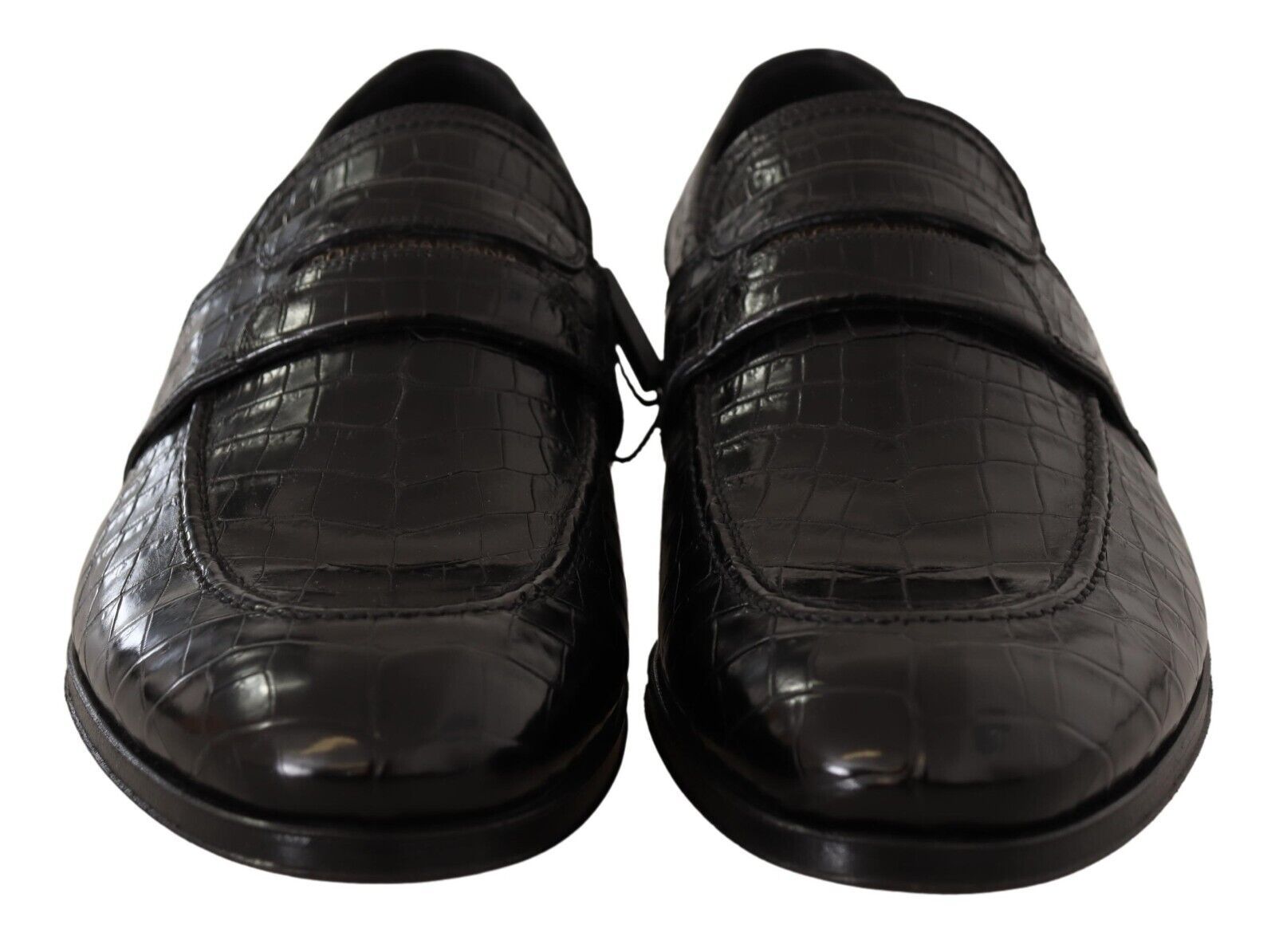 Dolce &amp; Gabbana Elegante Mokassins aus Krokodilleder