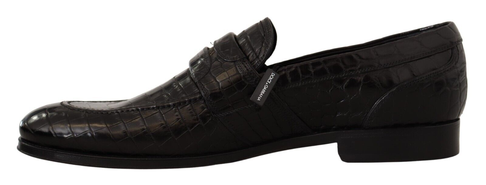 Dolce &amp; Gabbana Elegante Mokassins aus Krokodilleder