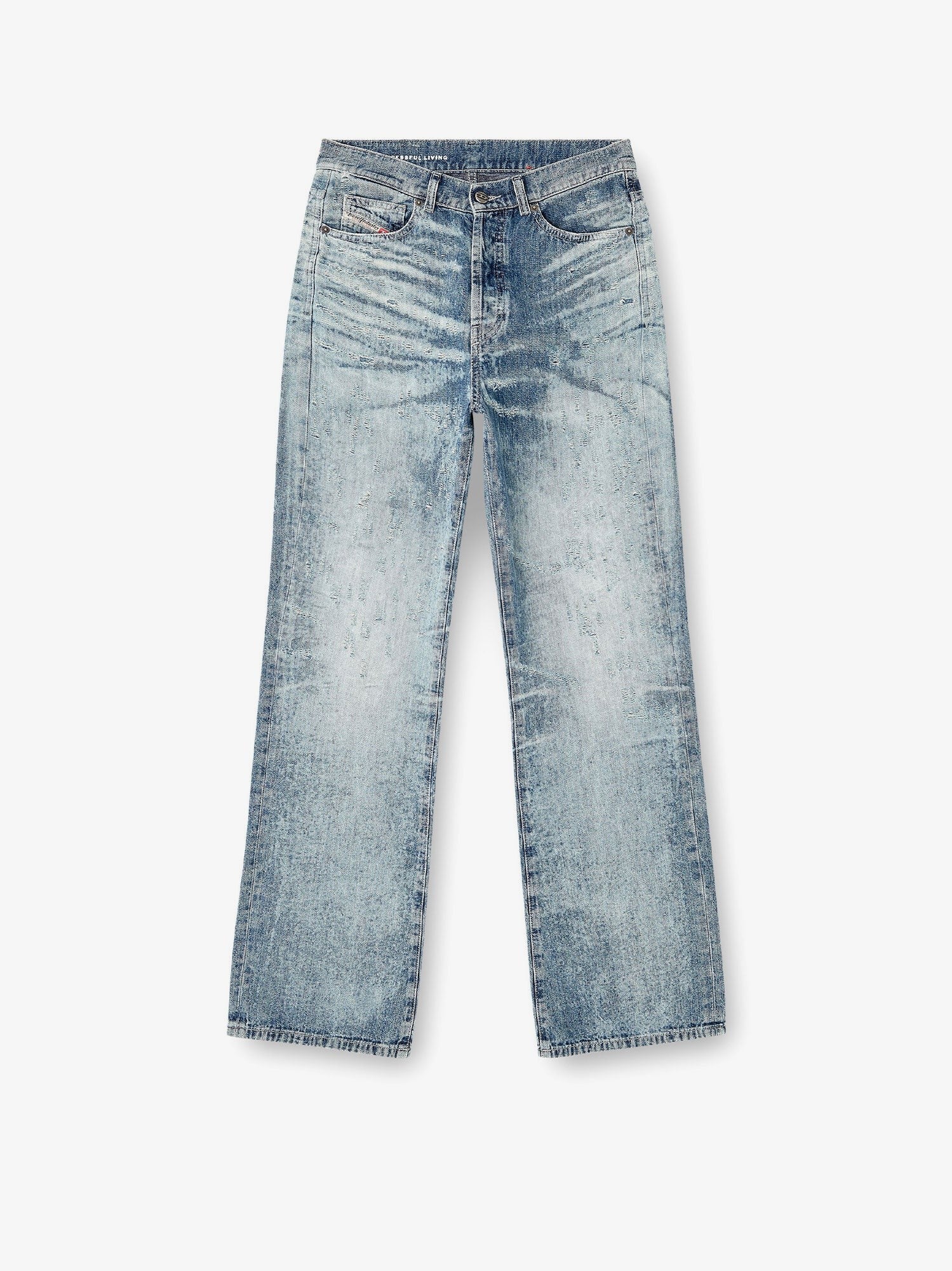 Diesel 1971 D-Sent jeans with distressed effect