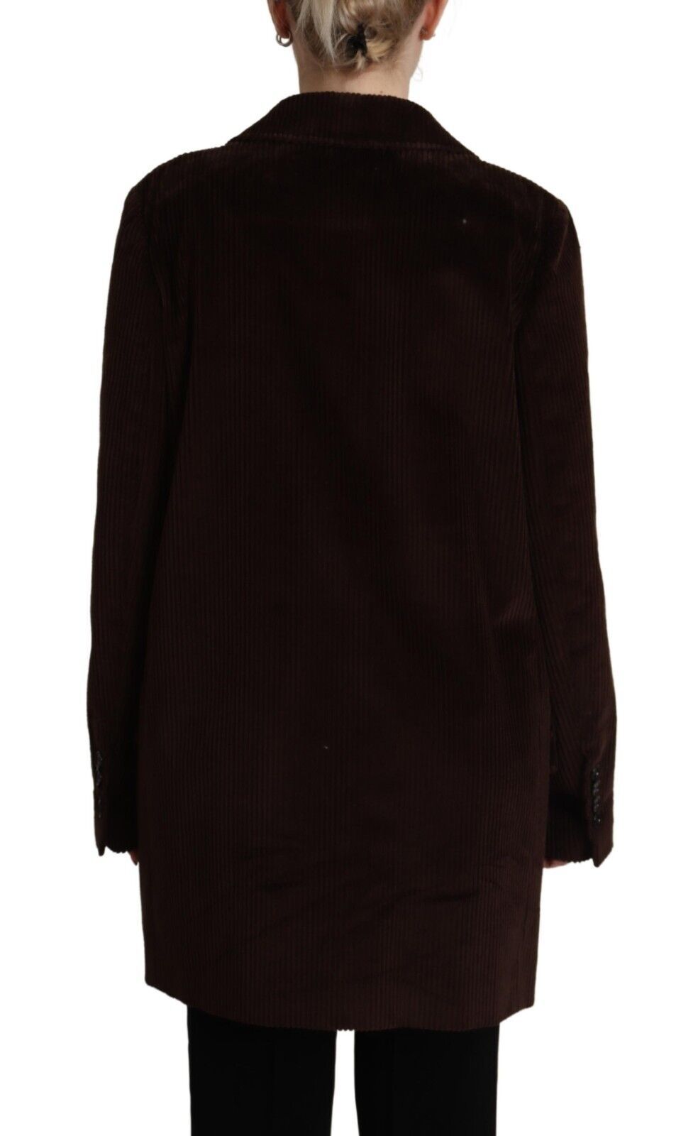 Dolce &amp; Gabbana Eleganter burgunderroter zweireihiger Trenchcoat
