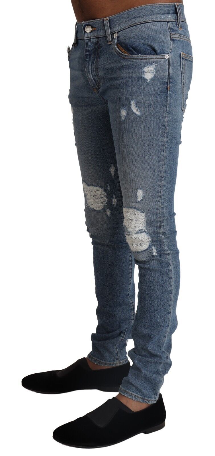 Dolce &amp; Gabbana Elegante hellblaue Skinny-Jeans