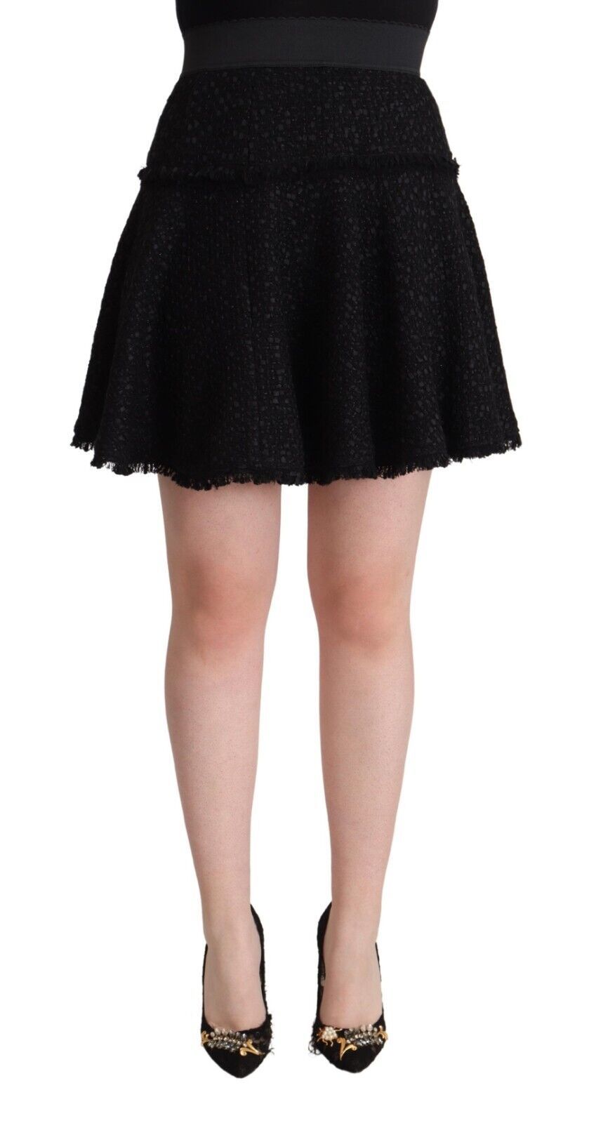 Dolce &amp; Gabbana Eleganter gestrickter A-Linien-Minirock