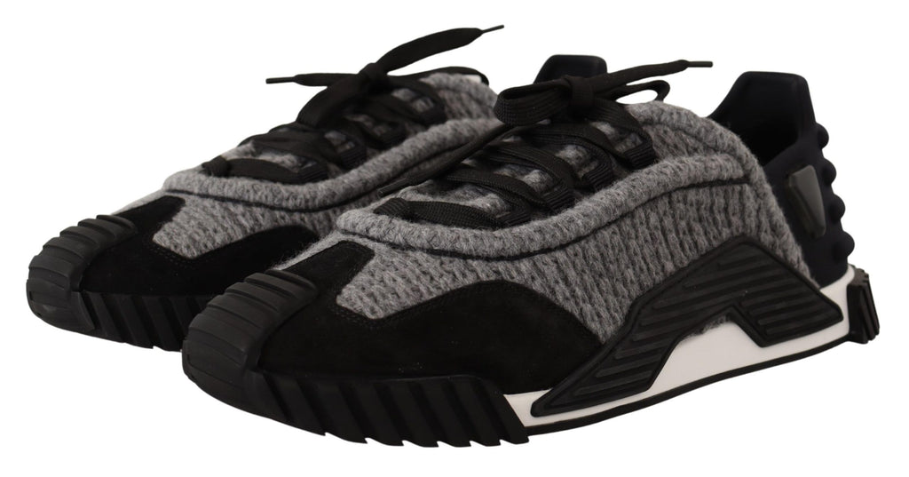 Dolce &amp; Gabbana Elegante schwarze NS1 Sneakers für Stilbewusste