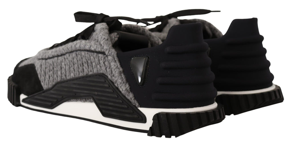 Dolce &amp; Gabbana Elegante schwarze NS1 Sneakers für Stilbewusste