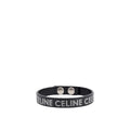 Celine Leather Logo Bracelet