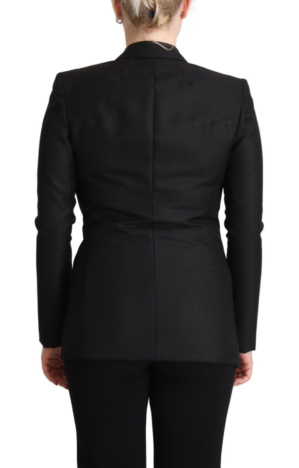 Costume National Eleganter schwarzer Zweireiher-Blazer