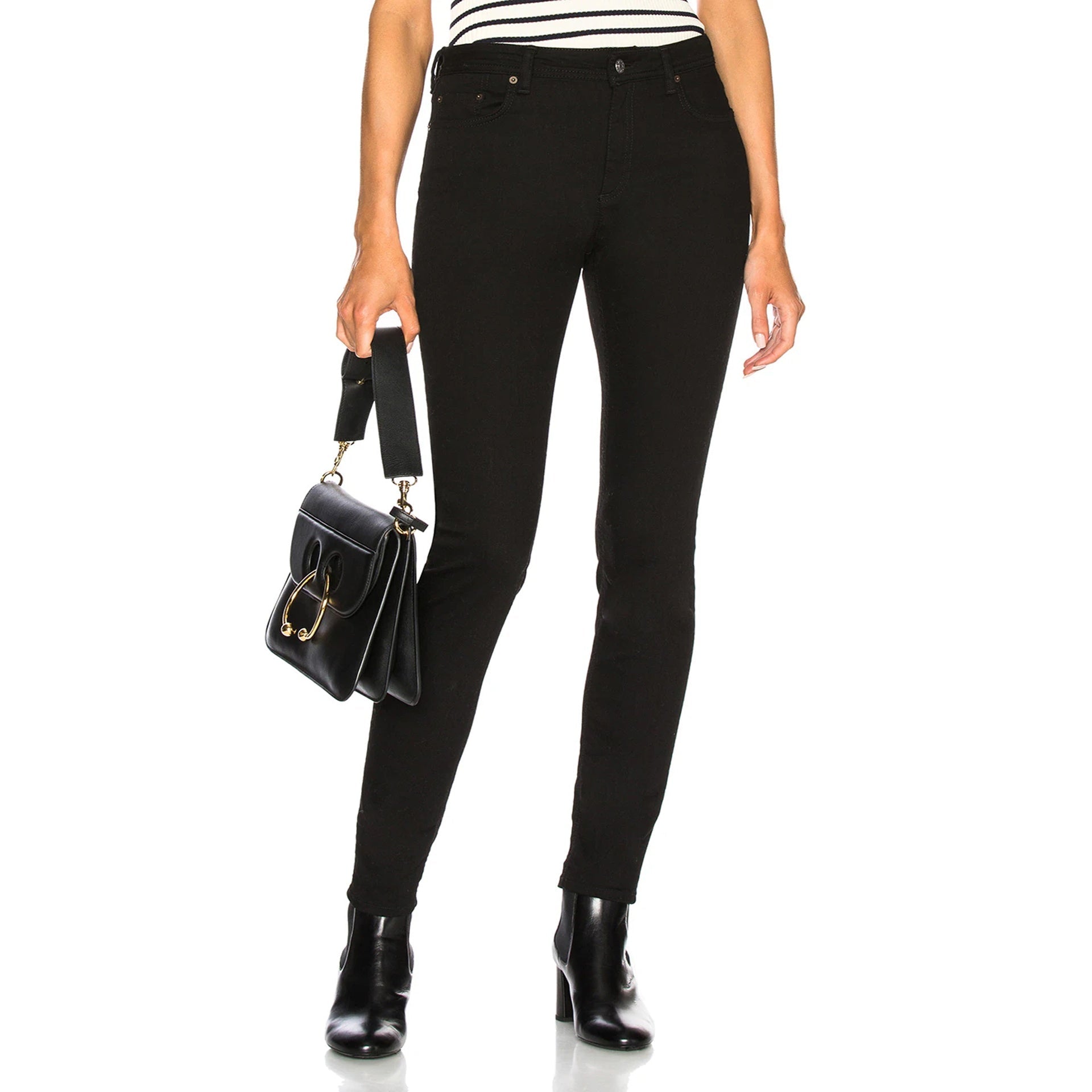 Acne Studios Blå Konst Climb Cotton Denim Jeans