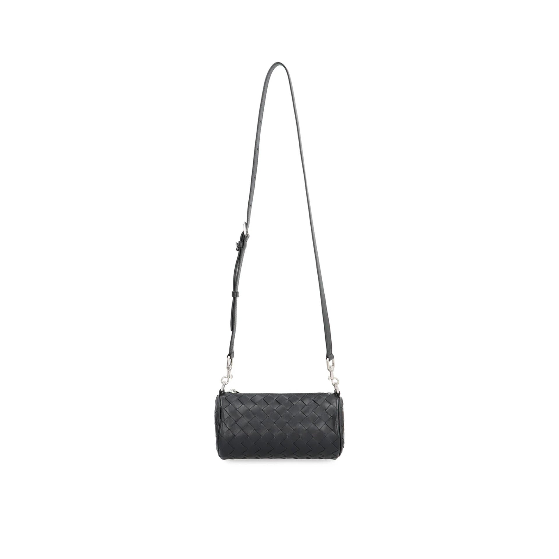 Bottega Veneta Barrell Mini Intrecciato Leather Bag