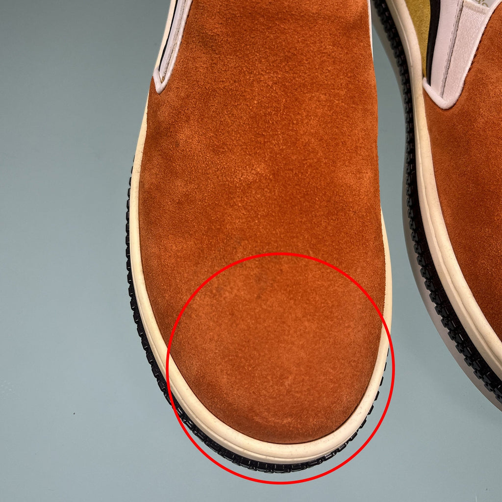 Sergio Rossi Leather Slip - On Sneakers - WOMEN SHOES - SERGIO ROSSI - Tluxy New