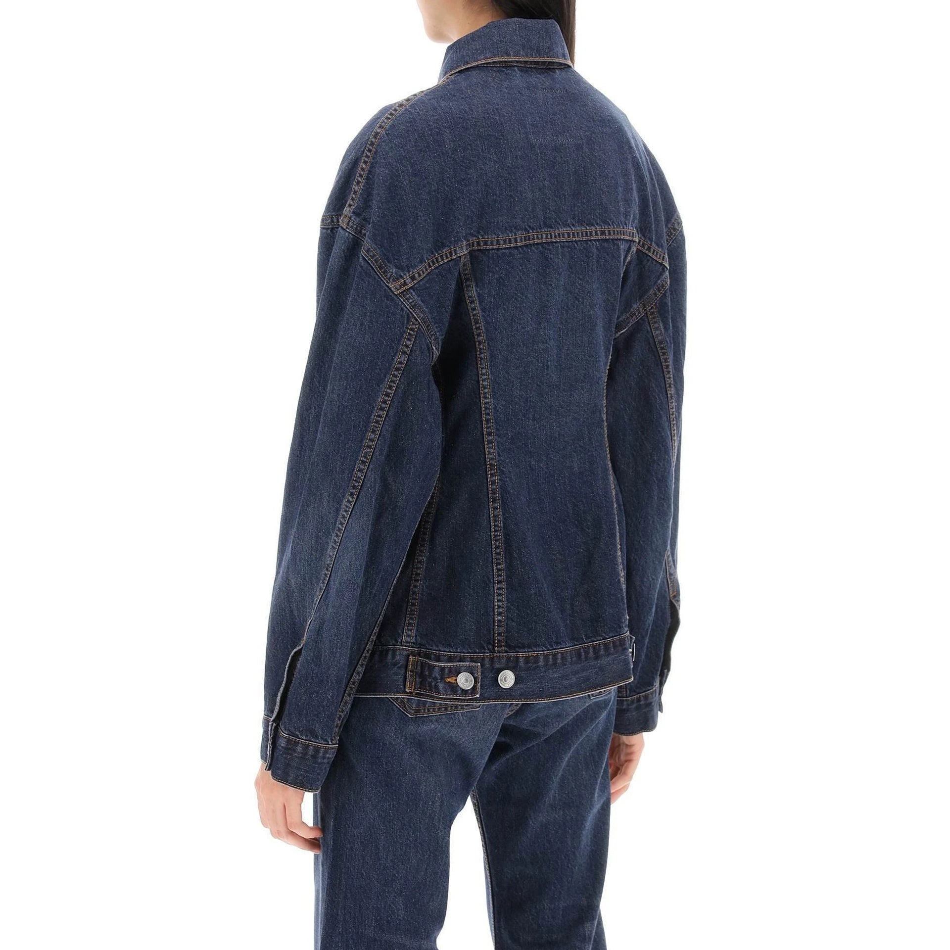 Balenciaga 'Hourglass' Denim Jacket
