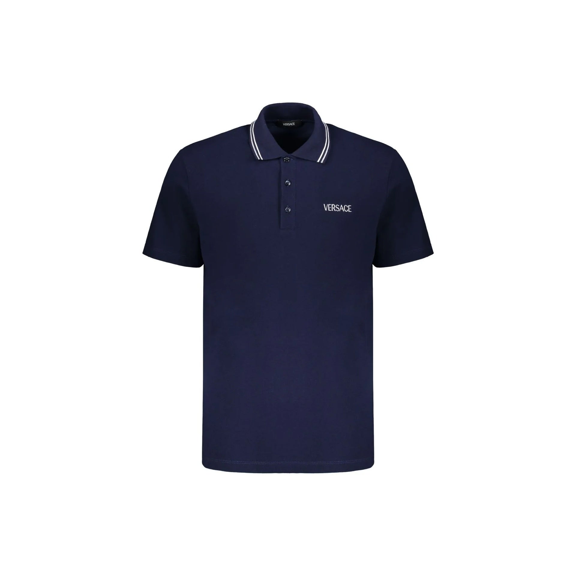VERSACE Cotton Polo Shirt