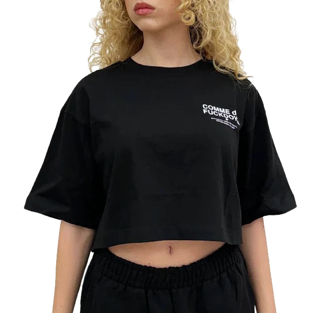 Comme Des Fuckdown T-shirt & Top Black Woman
