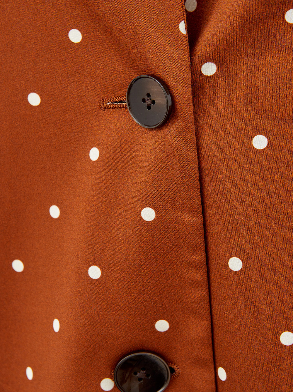Lardini Polka Dot Trench Jacket