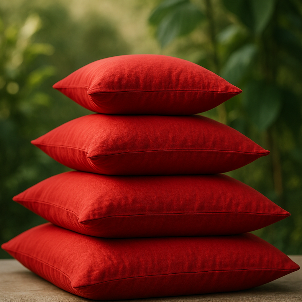 Premium Lyocell Kinderbettwäsche "Aurora Red"