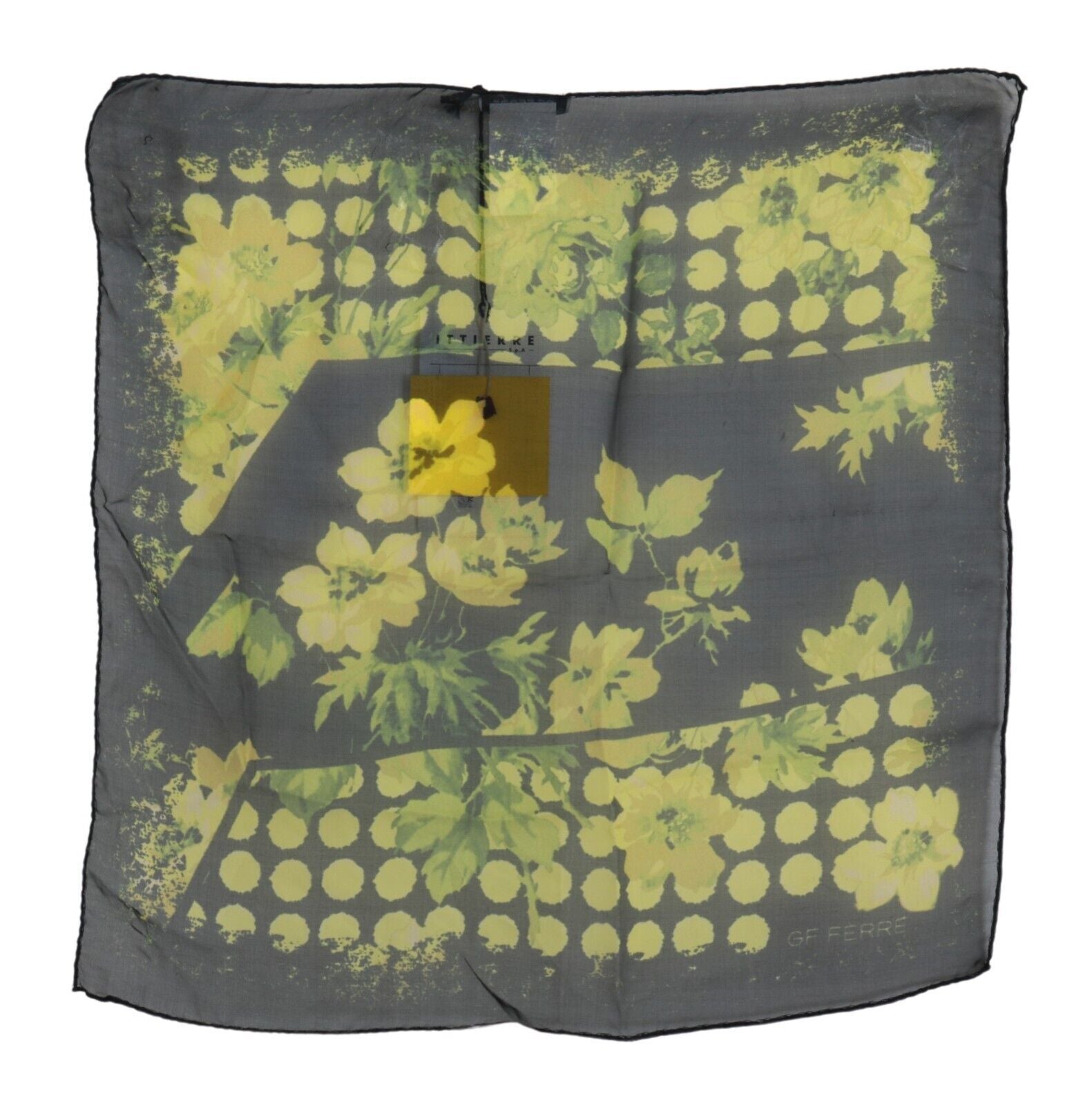 GF Ferre – Eleganter Seidenschal mit Blumenmuster