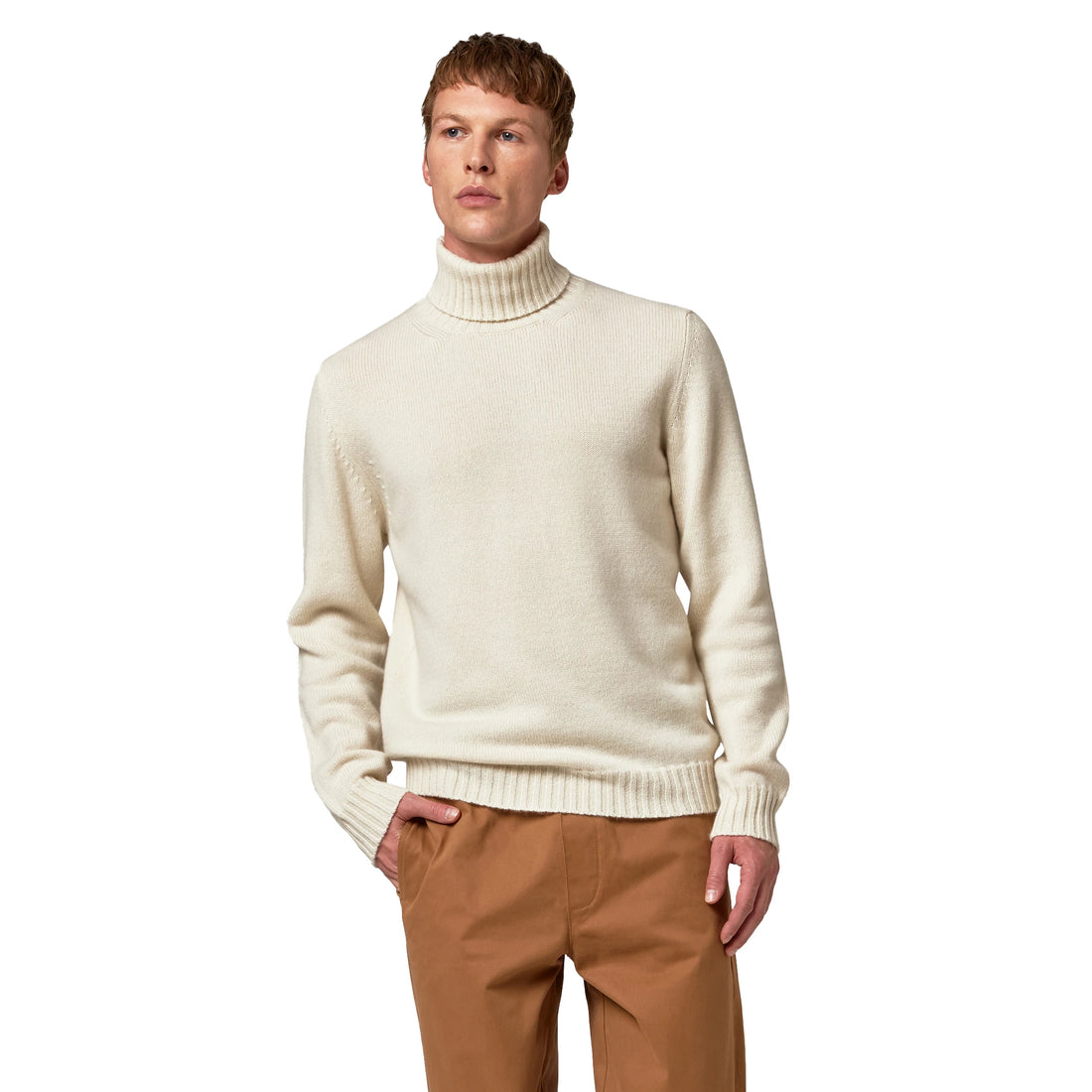 Alpha Studio Sweaters White Man