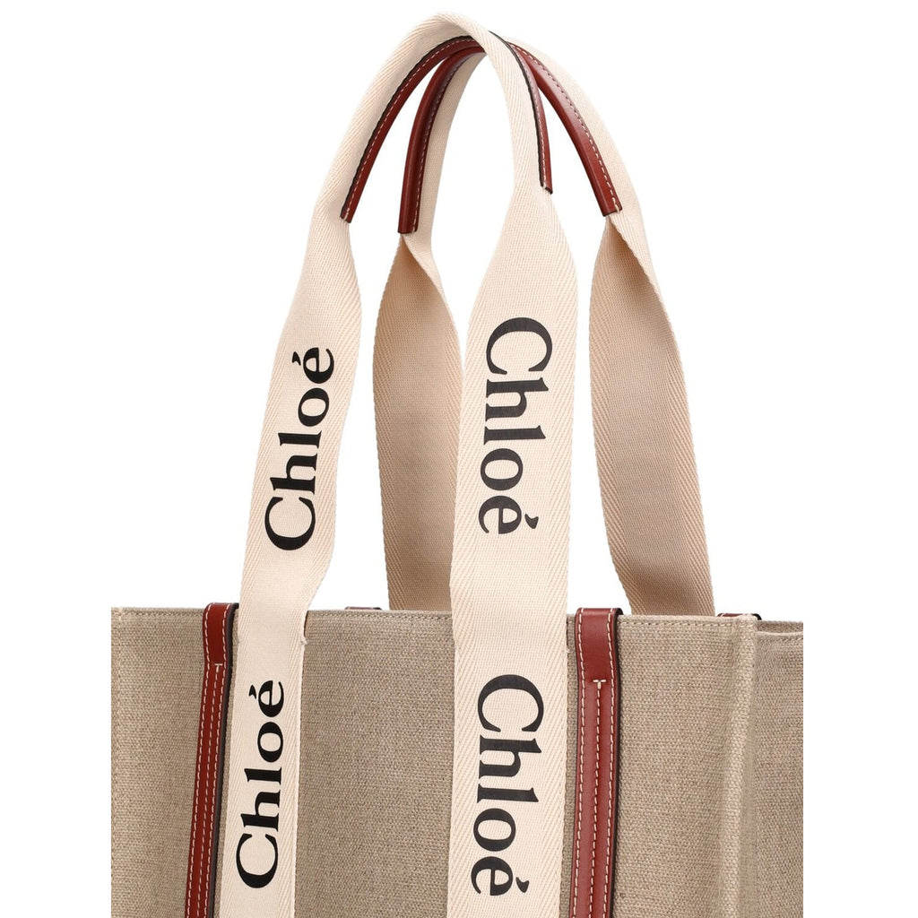 Chloe Woody Medium Tote Bag - WOMEN BAGS - CHLOE' - Tluxy New