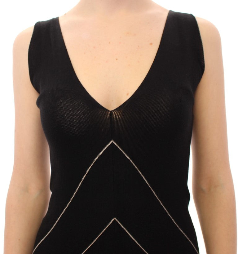Alice Palmer – Schickes, einfarbiges Strickkleid