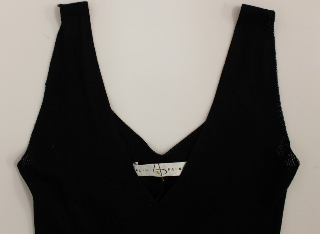 Alice Palmer – Schickes, einfarbiges Strickkleid