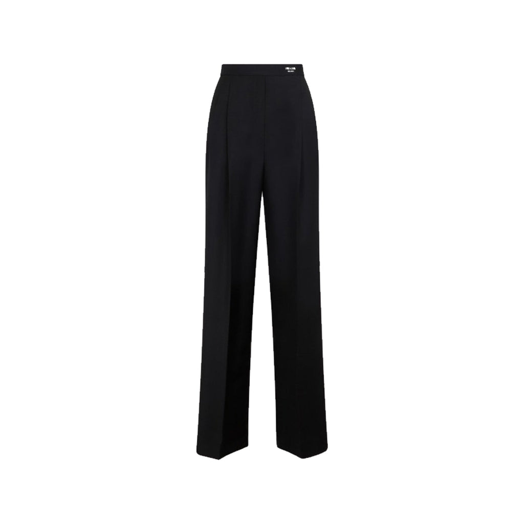 Prada Wool Classic Logo Pants – Siebentaschen