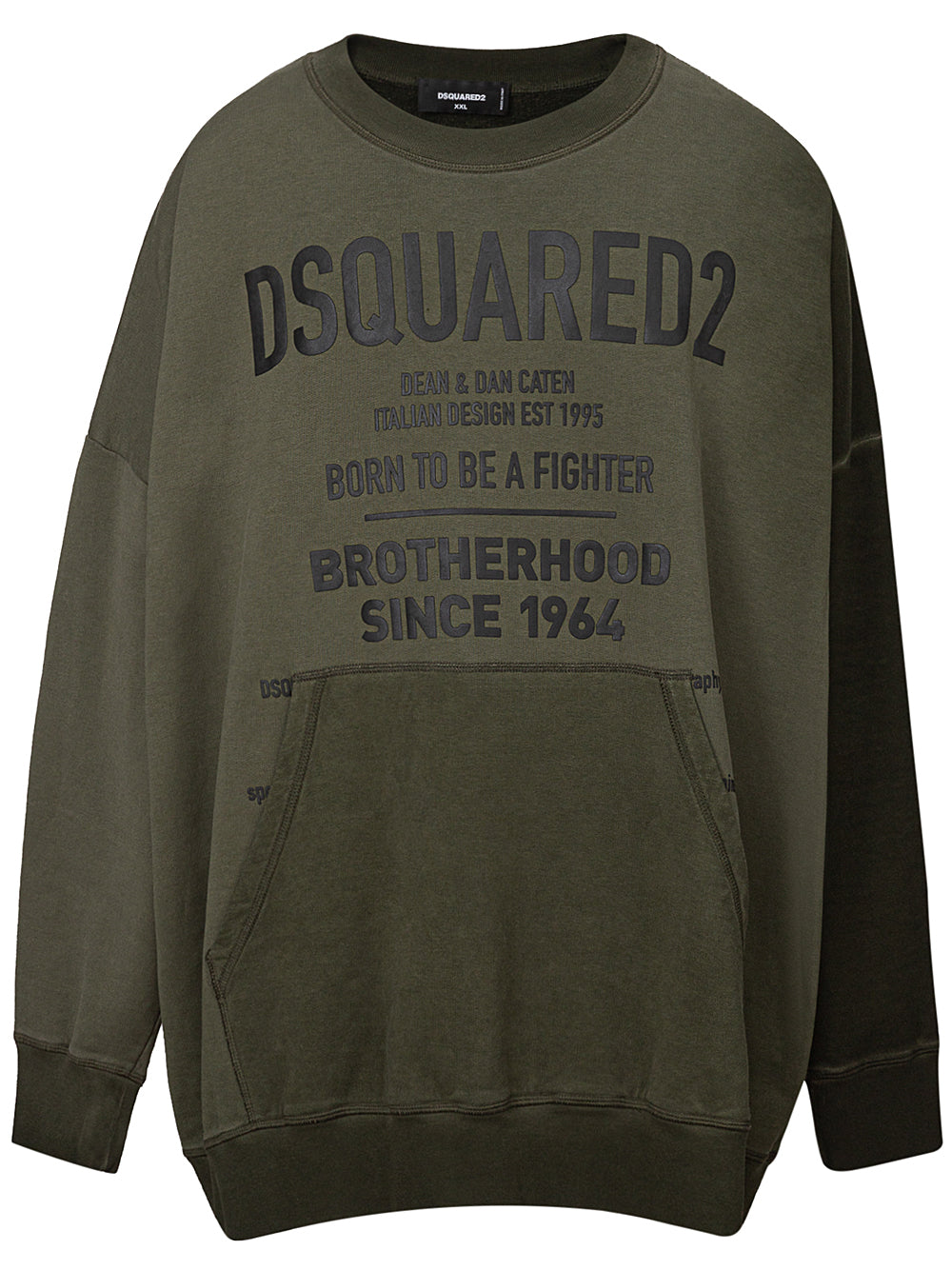 Oversized Sweatshirt with Dsquared2 Logo