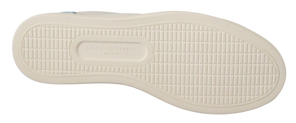 Dolce &amp; Gabbana – Exquisite Low-Top-Sneakers aus italienischem Leder