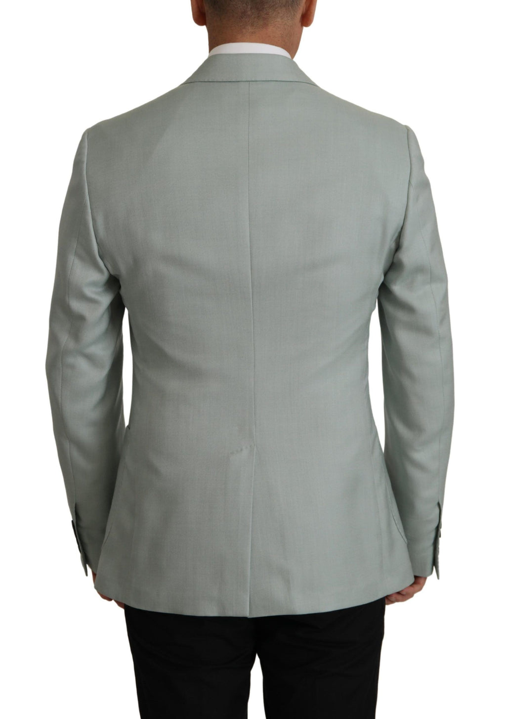 Dolce &amp; Gabbana Elegante Slim Fit Blazerjacke aus Kaschmirseide