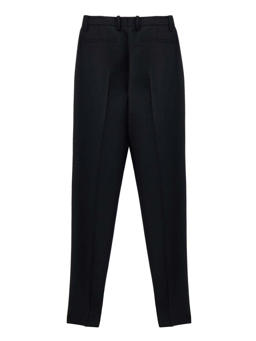 Gucci Men's Black Straight-Fit Trousers with Metal Logo Detail – Siebentaschen